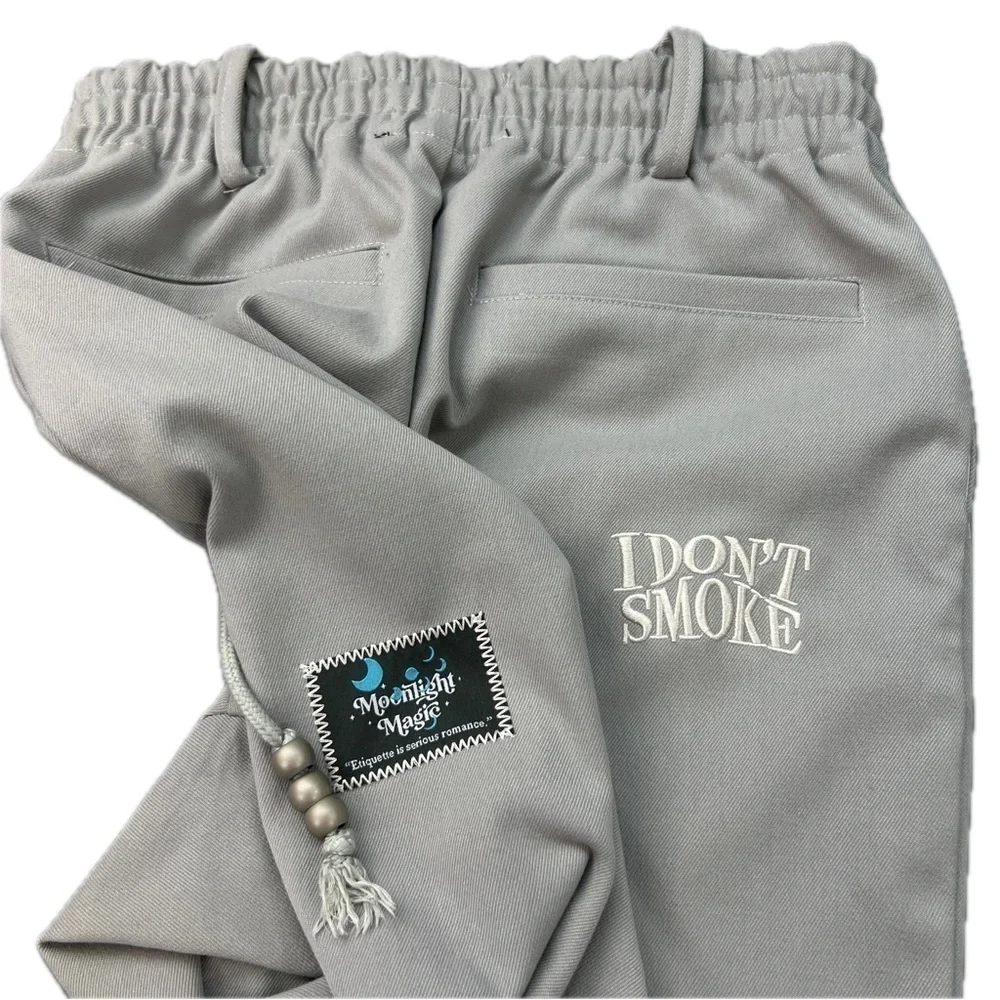 I DONT SMOKE Flared Sweatpants